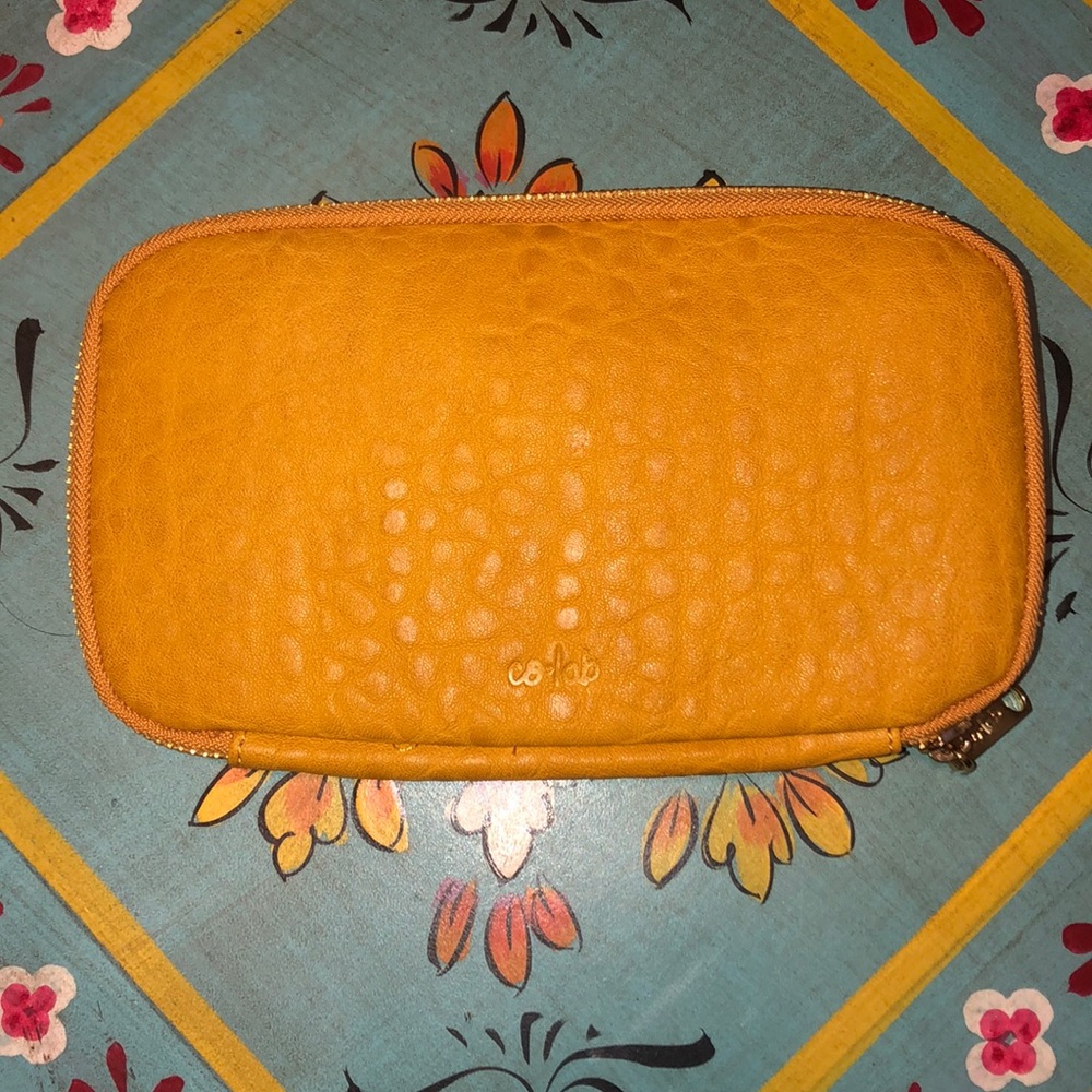 Co-Lab Zipper Wallet (mustad yellow)